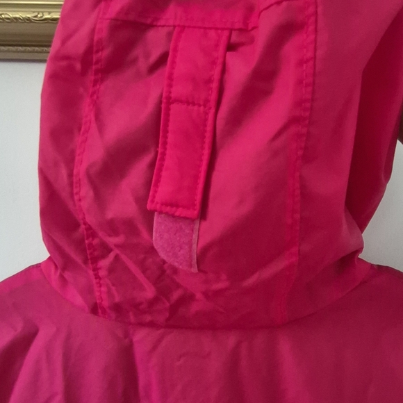 Columbia Kids' Fuchsia and Black Raincoat - Picture 4 of 11